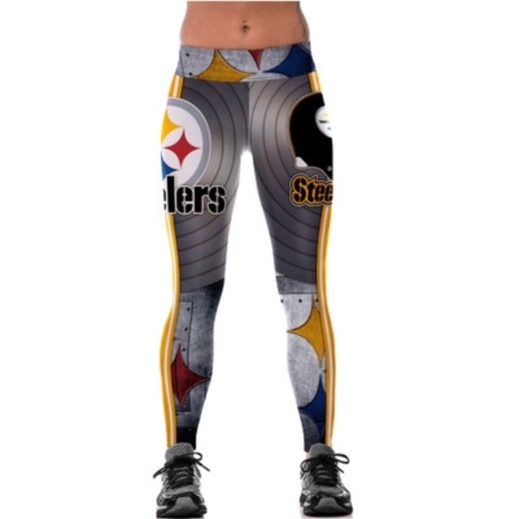 Steelers 3D Gym Yoga NFL leggings - Picture 2 of 3